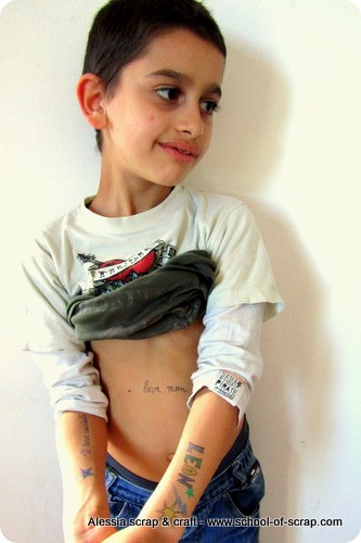 Giochi con i bambini: tatuaggi fai da te con le Gel Tattoo Pens