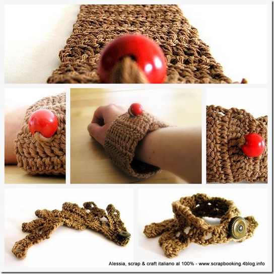 Braccialetti all’uncinetto – handmade crochet bracelet