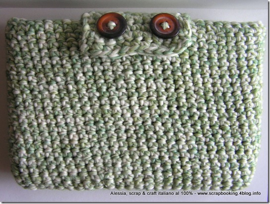 copertina per netbook a crochet