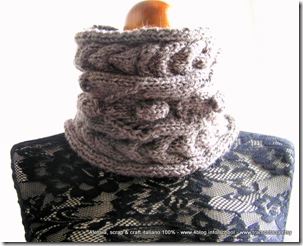 Collo + basco ai ferri, ecco il completo finito in misto alpaca | Alessia,  scrap \u0026 craft…