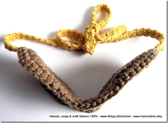 Regali Eco Chic Craft Christmas a crochet: mascherina per dormire