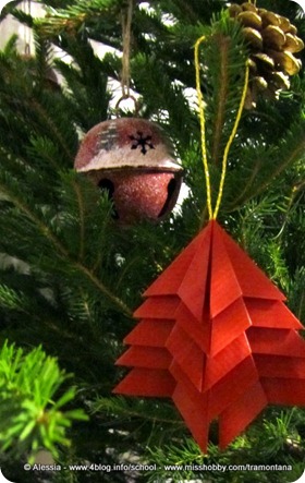 Albero Di Natale Origami.Decorazioni Di Natale Velocissime Alberi Origami Alessia Scrap Craft