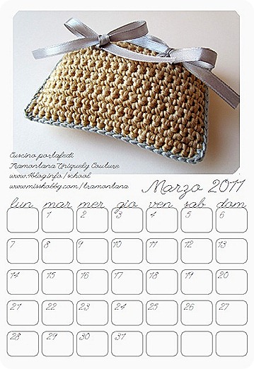 Marzo 2011, il calendario da stampare di TUC