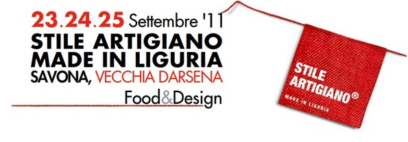 Stile Artigiano, Savona 23-24-25 settembre 2011
