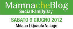 Sarò a MammaCheBlog - Social Family Day