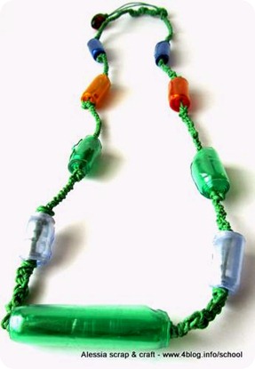 Plastic Green: la collana con le perle di plastica riciclata