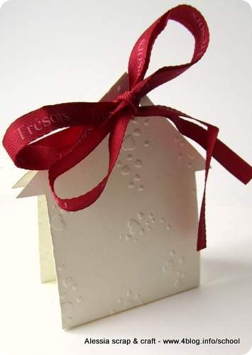 Countdown Natale: scatoline casetta faidate per regali