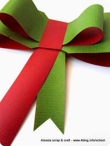 Countdown Natale: Paper Bow fiocco di carta