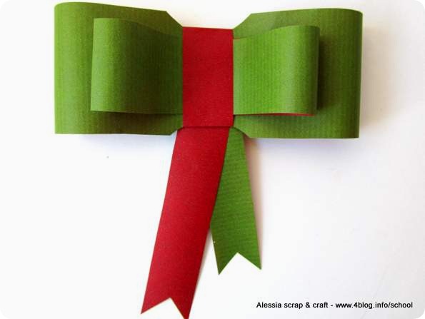 Countdown Natale: Paper Bow fiocco di carta