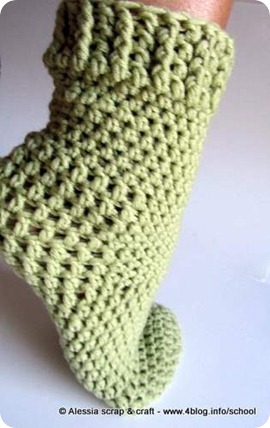 Calzettoni a crochet: in preparazione il pattern per bambini