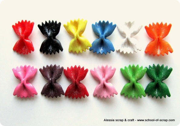 Lavoretti Di Natale Con La Pasta Farfalle.Lavoretti Farfalle Di Tutti I Colori Della Primavera Alessia Scrap Craft