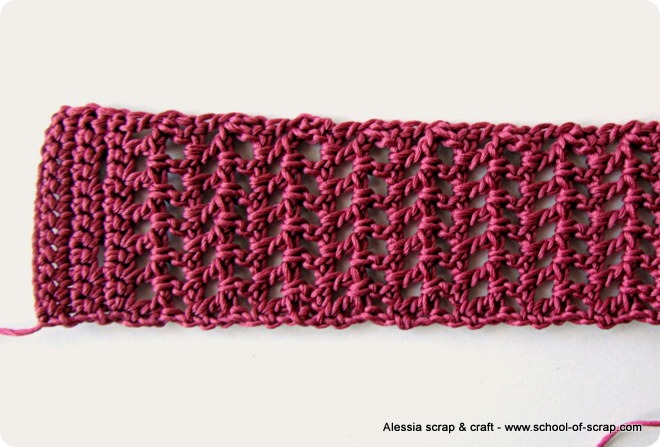 Appuntamento per fare insieme il braccialetto a crochet