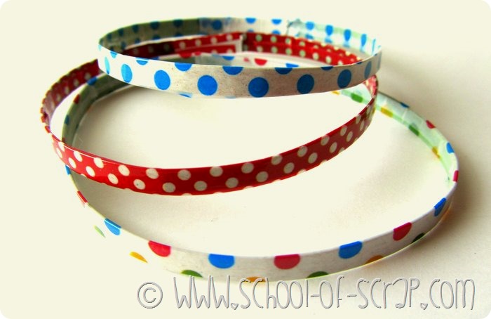 Idee da #5minuti: braccialetti con i Washi Tape