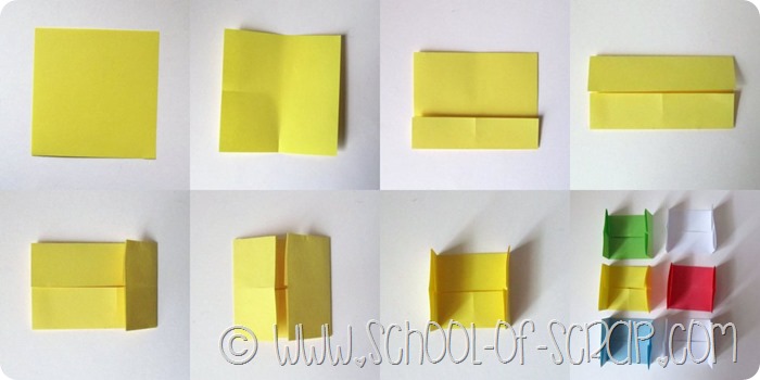 Giocare con i bambini: come costruire i dadi con l’origami