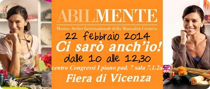 22 febbraio 2014: ci vediamo a Vicenza al workshop di Misshobby