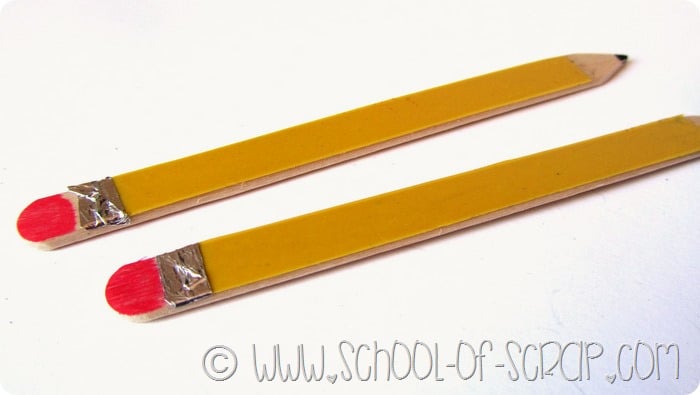 Back to School: facciamo i segnalibri a forma di matita con gli stecchini dei gelati