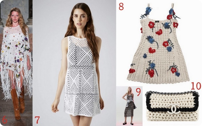 Raccolta di Idee: 10 progetti di alta moda a maglia e uncinetto Dalle sfilate primavera estate
