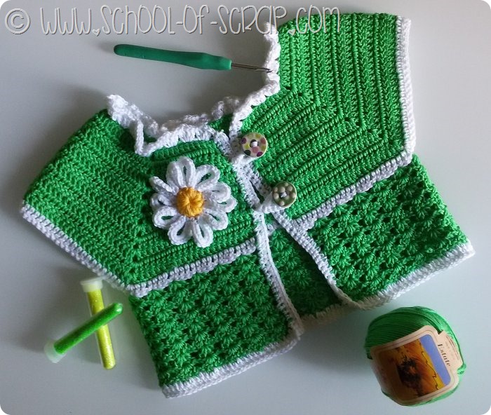 Guest Post uncinetto: come fare un gilet o un vestitino per bambini e neonati