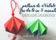 Video tutorial pallina di Natale fai da te facile a origami
