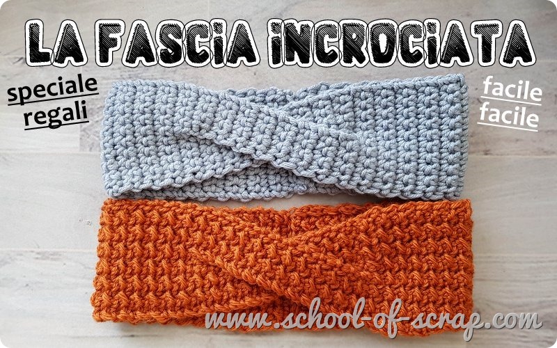 fasce di lana a uncinetto